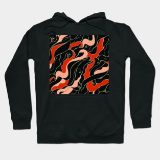 Japanese Patterns. Kelp. Hoodie